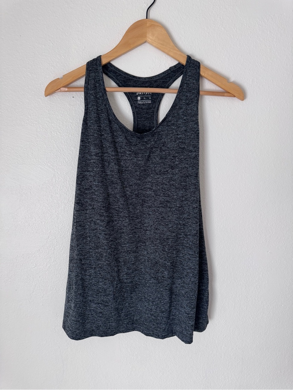 Nike Dri-FIT Dark Gray Racerback Tank